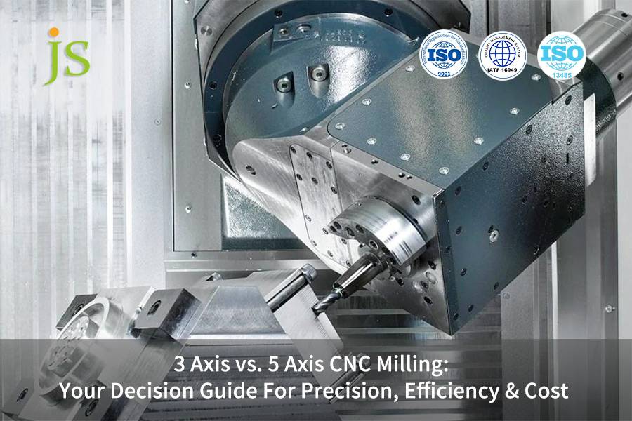 3 Axis vs. 5 Axis CNC Milling: Your Decision Guide For Precision ...