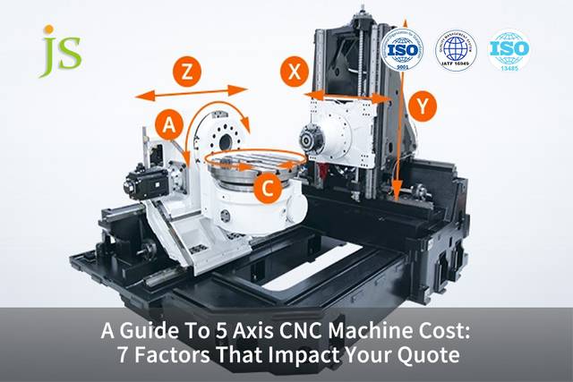 A Guide To 5 Axis CNC Machine Cost: 7 Factors That Impact Your Quote