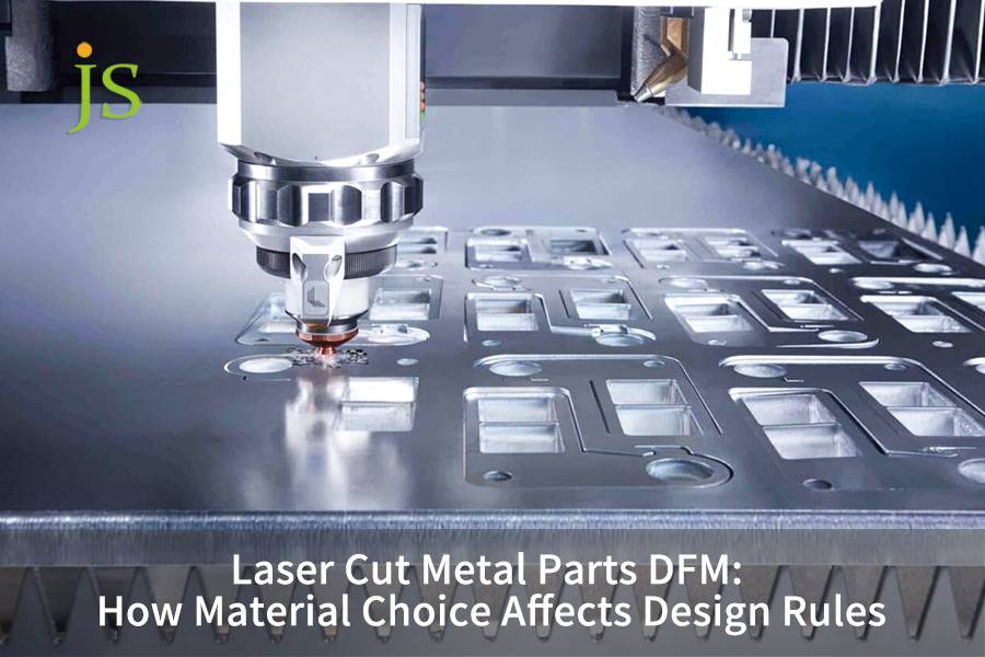 Laser Cut Metal Parts DFM: How Material Choice Changes Every Design Rule