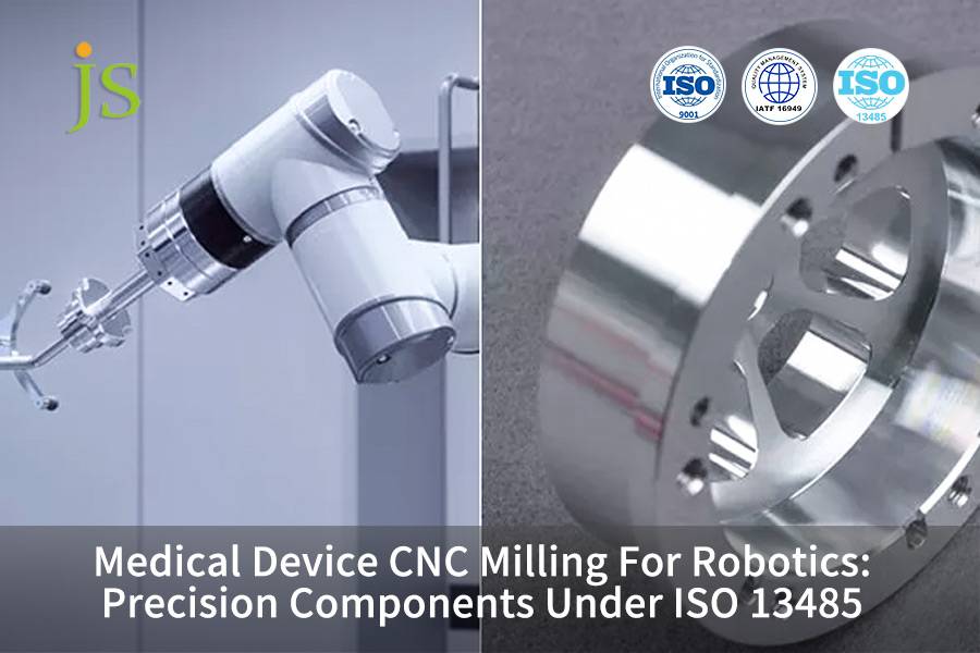 로봇공학을 위한 의료 기기 CNC 밀링: ISO 13485에 따른 정밀 부품