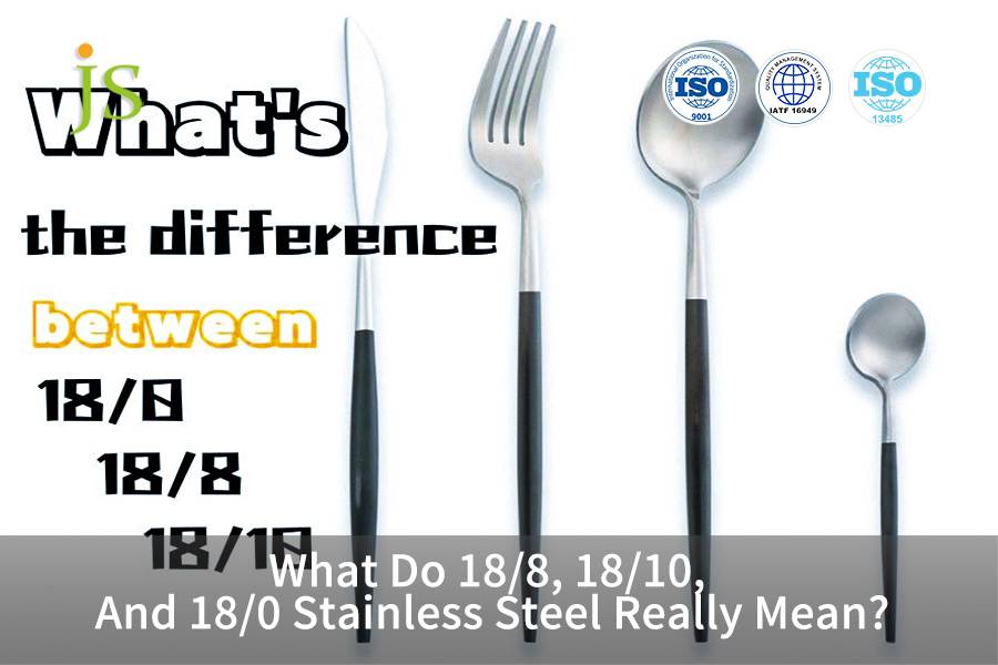 O que significam realmente os aços inoxidáveis 18/8, 18/10 e 18/0?