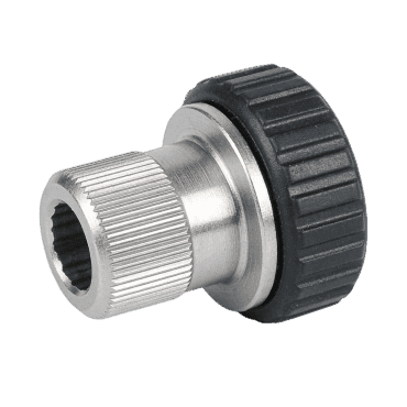 Rubber over metal overmolding part