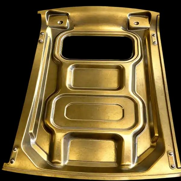 Brass sheet for decorative and marine stamped parts