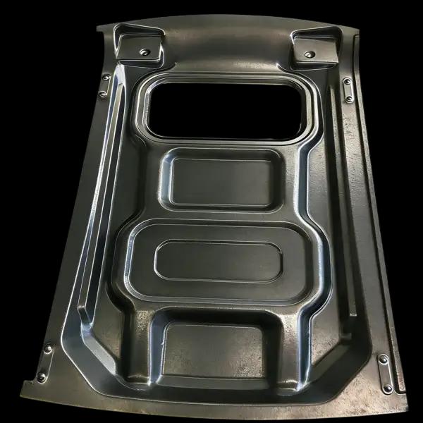 Carbon steel for heavy-duty stamped structural parts