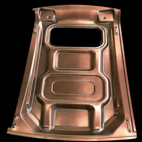 Copper material for stamped electrical and medical components