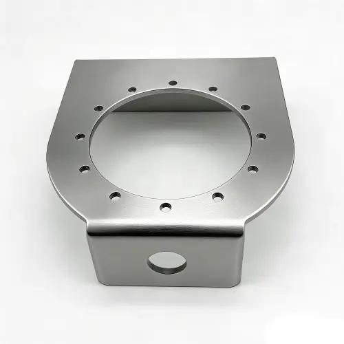 Passivated stainless steel stamped component