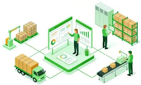 Integrated project management from design through logistics and delivery