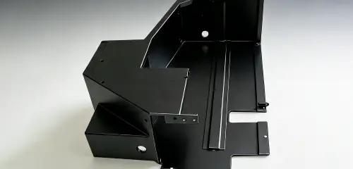 Low-volume sheet metal enclosure assembly