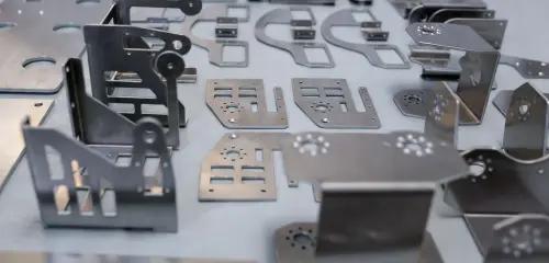 High-volume laser-cut sheet metal parts