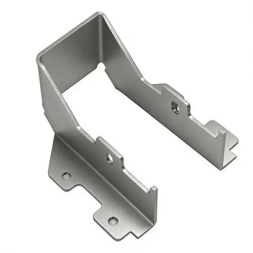 Bead blasted sheet metal