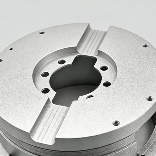 Bead blasted aerospace component