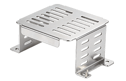 Sheet metal aerospace bracket and enclosure