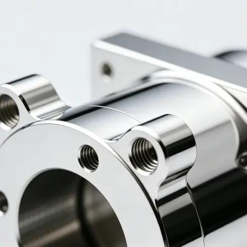 Chromed consumer product finish