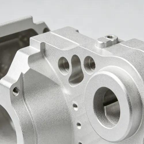 Sand and bead blasted consumer product finish