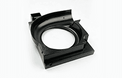 Injection molded consumer goods parts