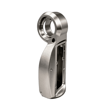 Precision medical device component for CTA banner