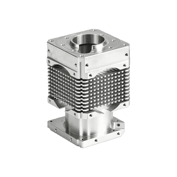 Machined medical hardware part for CTA banner