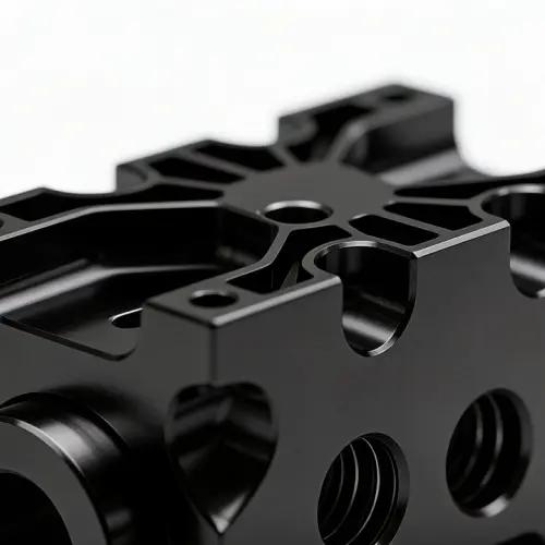 Anodized medical device component