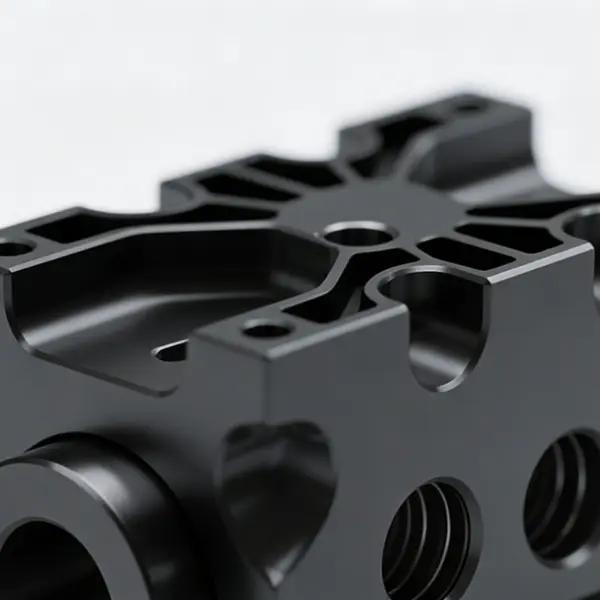 Hard anodizing surface finish for automotive aluminum alloy engine components