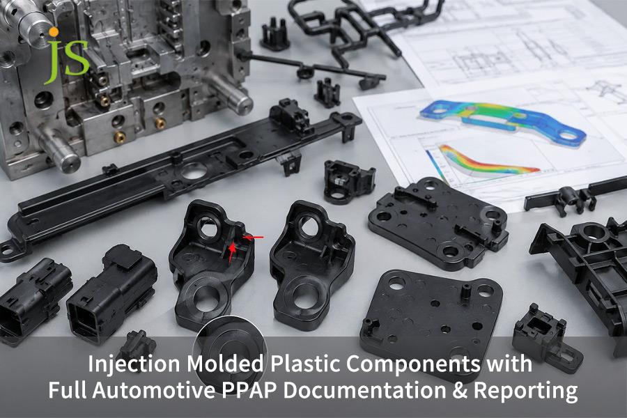 Injection Molded Plastic Components with Full Automotive PPAP Documentation & Reporting