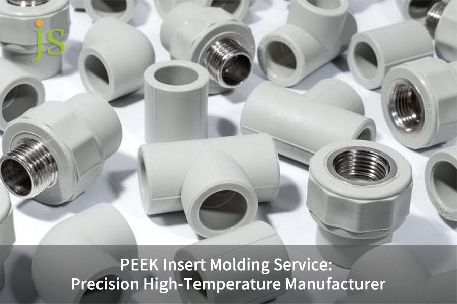 Servicio de moldeo por inserción PEEK: fabricante de precisión y alta temperatura