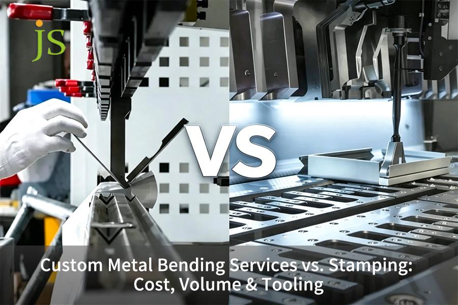 Custom Metal Bending Services vs. Stamping: Cost, Volume & Tooling