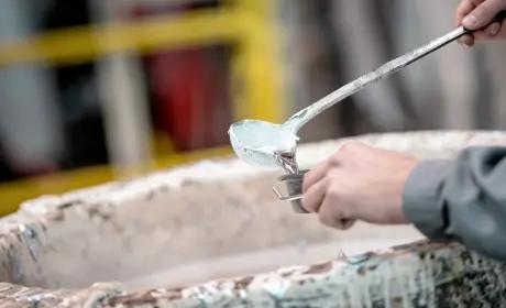 Cold chamber high pressure die casting process
