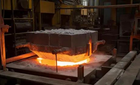 Hot chamber high pressure die casting process