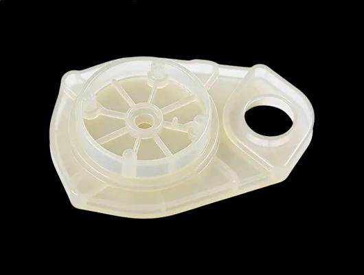 Soft rubber urethane cast component