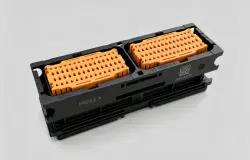 High-frequency polymer communication component