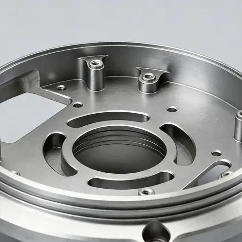 Passivated steel electronics component