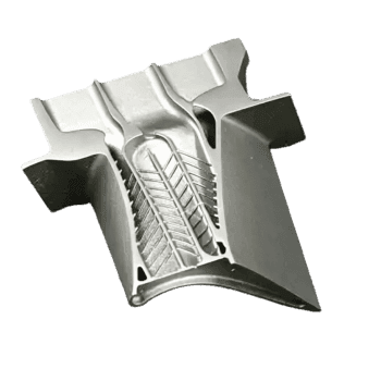 Renewable energy machined part for CTA banner