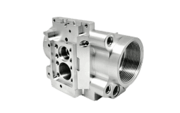 CNC machined industrial equipment component