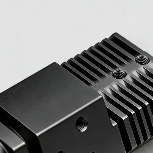 Black oxide industrial metal component