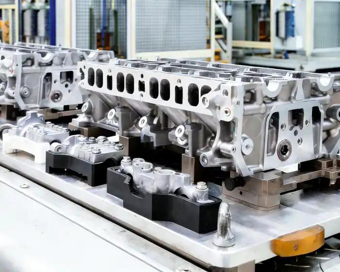 汽车发动机歧管注塑模具嵌件