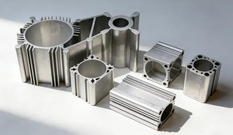 Custom industrial aluminum extrusion parts