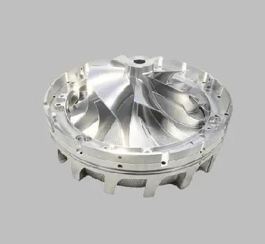 Peça usinada CNC de 5 eixos 1