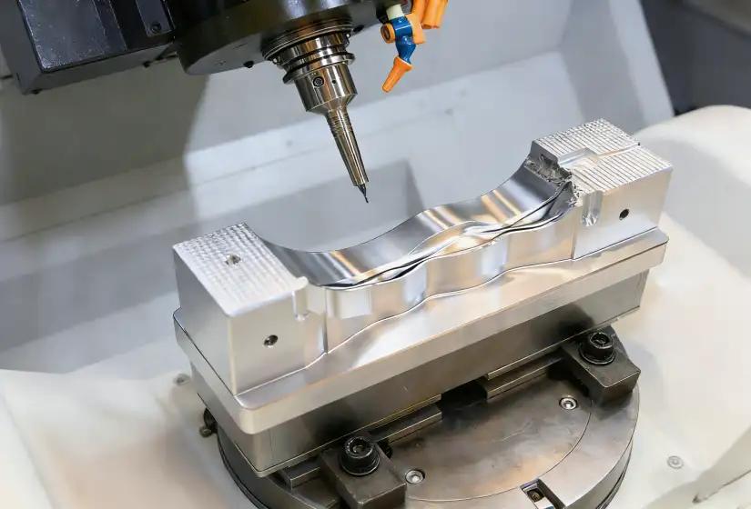 Usinagem CNC de 5 eixos vs 3 eixos