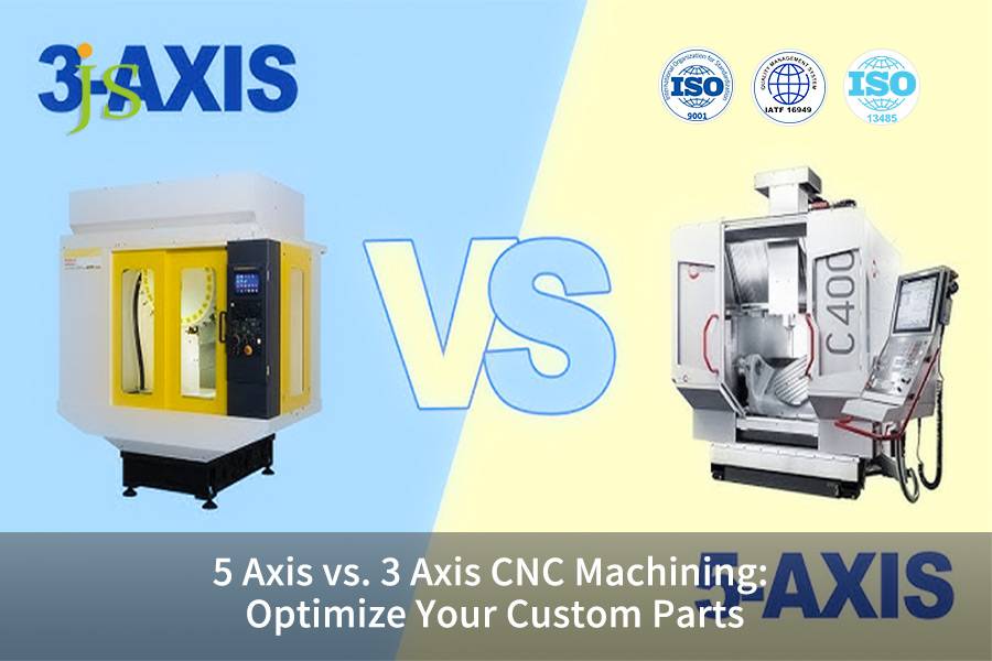 5 Axis vs. 3 Axis CNC Machining: Optimize Your Custom Parts