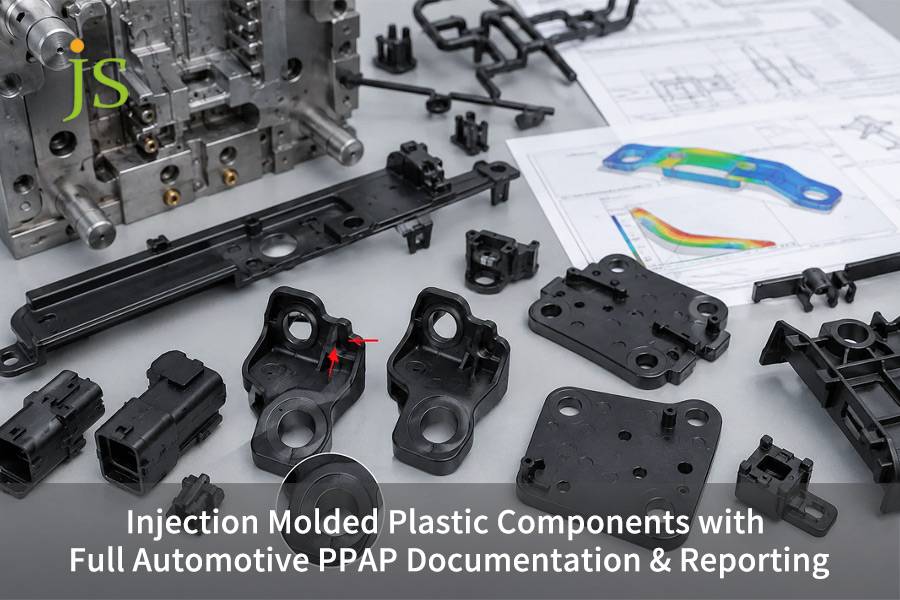Injection Molded Plastic Components with Full Automotive PPAP Documentation & Reporting