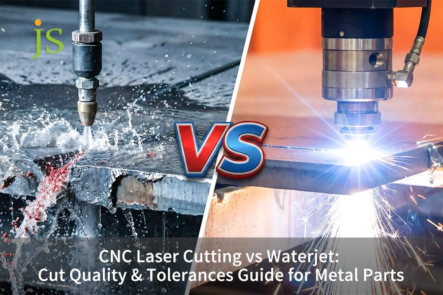 CNC Laser Cutting vs Waterjet: Cut Quality & Tolerances Guide for Metal Parts