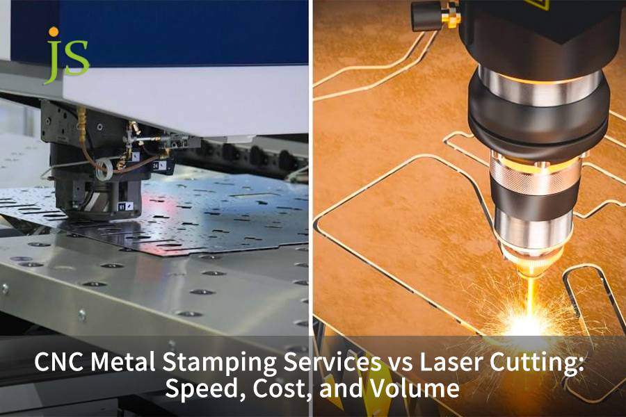 CNC Metal Stamping Services vs Laser Cutting: Speed, Cost, and Volume