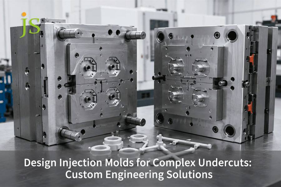 Design Injection Molds for Complex Undercuts: Custom Engineering Solutions