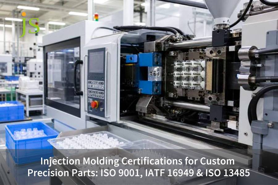 Injection Molding Certifications for Custom Precision Parts: ISO 9001, IATF 16949 & ISO 13485