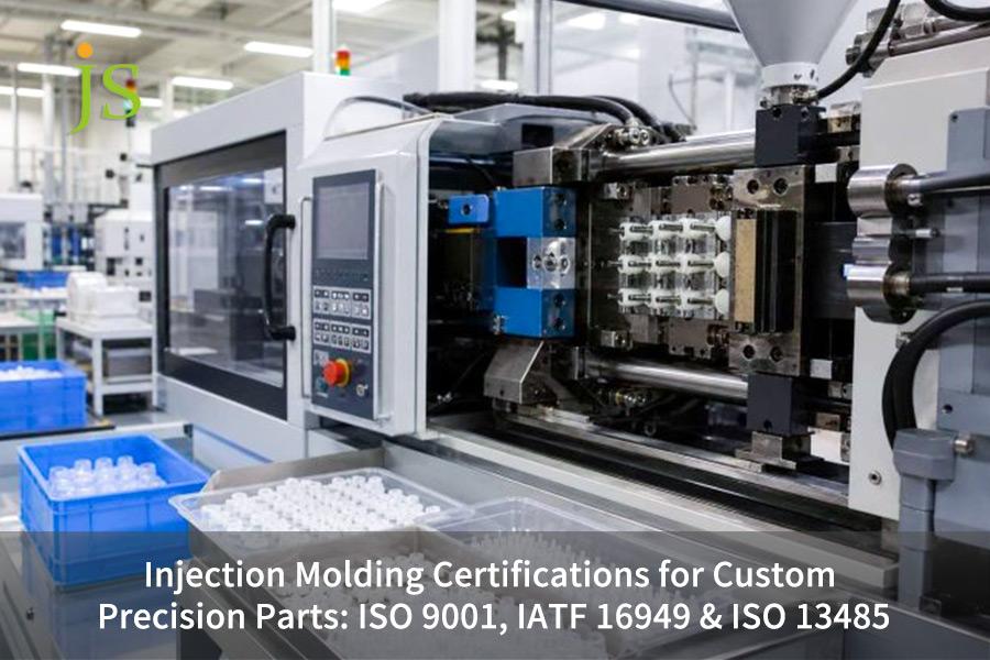 Injection Molding Certifications for Custom Precision Parts: ISO 9001, IATF 16949 & ISO 13485