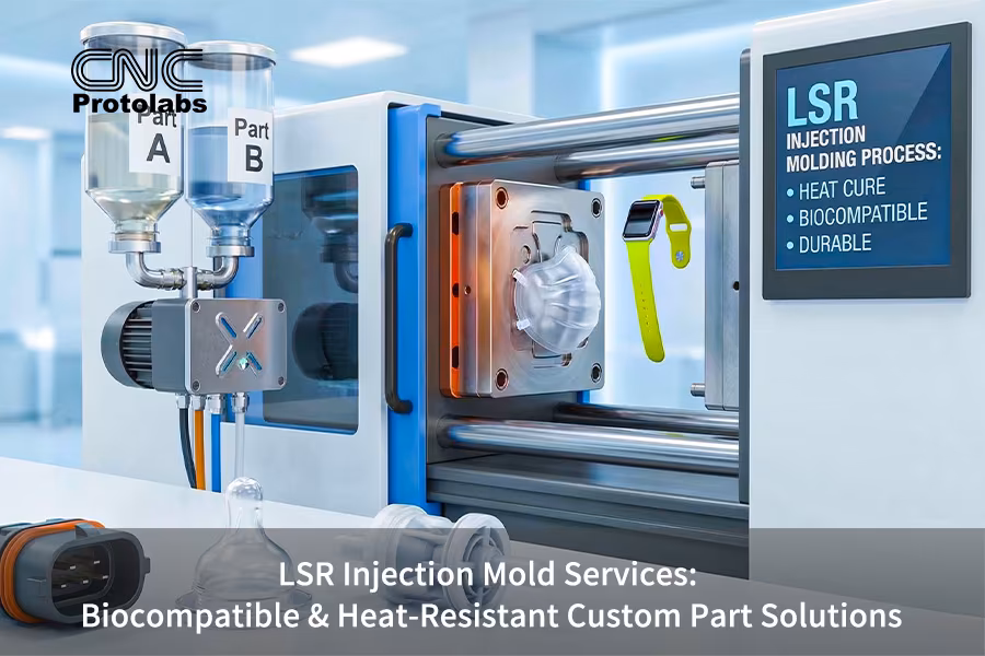 Услуги LSR по литью под давлением: биосовместимые и термостойкие решения для изготовления индивидуальных деталей