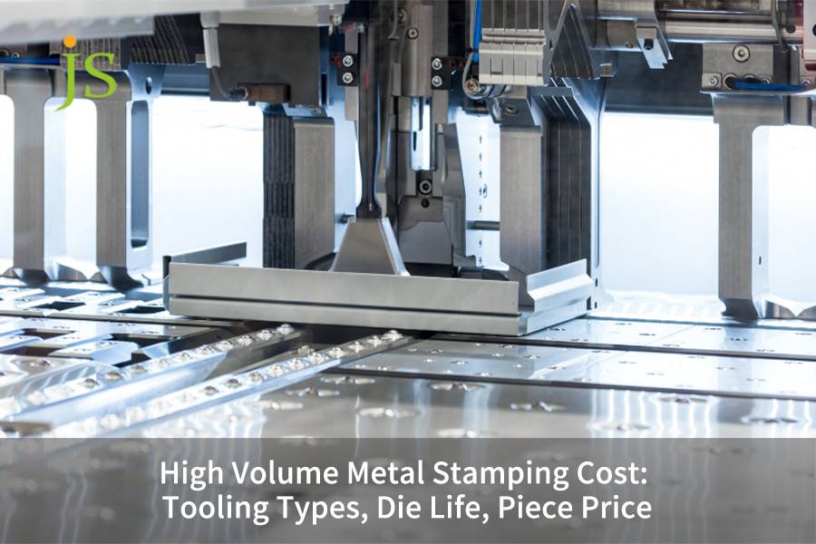 High Volume Metal Stamping Cost: Tooling Types, Die Life, Piece Price