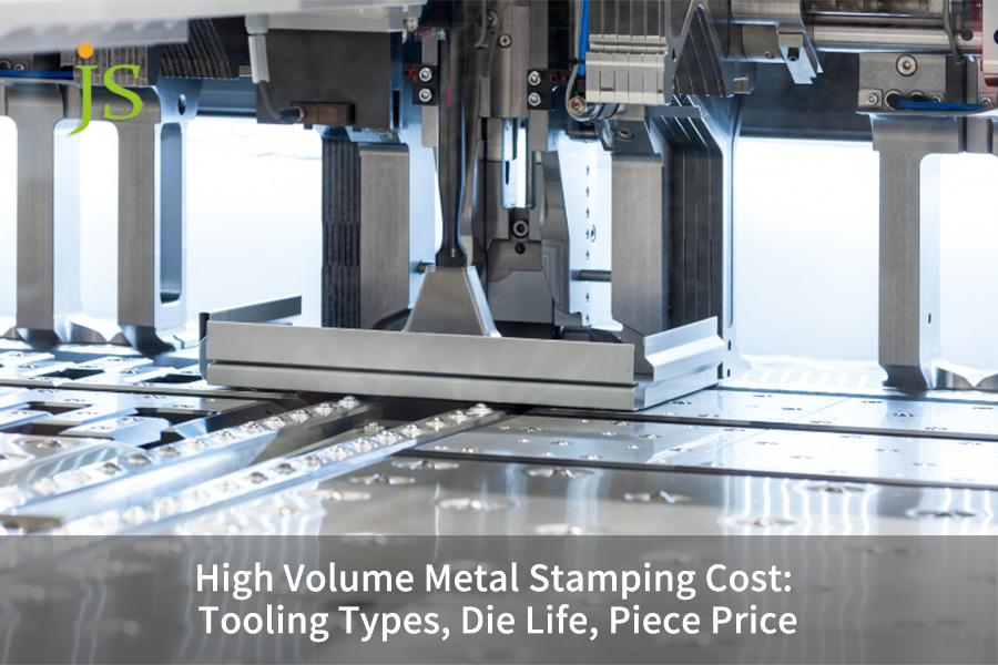 High Volume Metal Stamping Cost: Tooling Types, Die Life, Piece Price