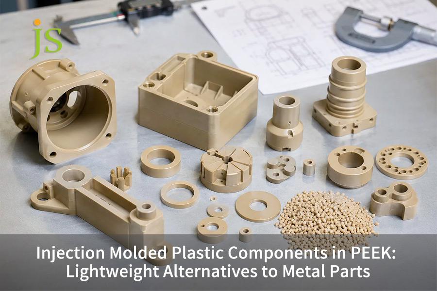 Injection Molded Plastic Components in PEEK: Lightweight Alternatives to Metal Parts