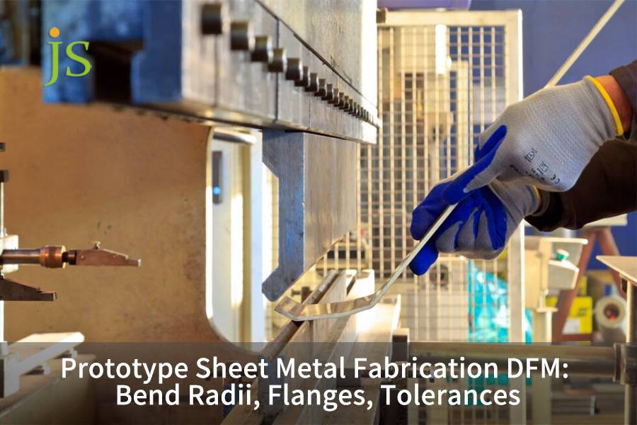 Prototype Sheet Metal Fabrication DFM: Bend Radii, Flanges, Tolerances